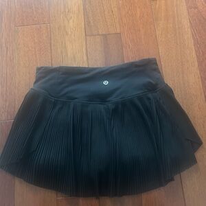 lululemon athletica Black Mini Skirt